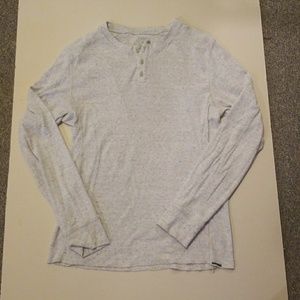Men's long sleeve henley